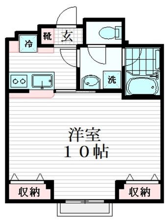 ローズレジデンス千葉アネックスの物件間取画像